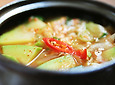 국물 한 대접의 위력~ 애호박 새우젓 찌개
