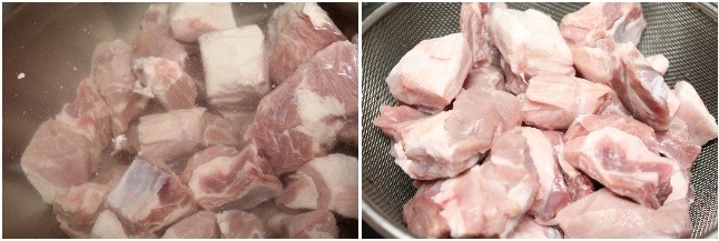 화끈하게 매운 돼지갈비찜
