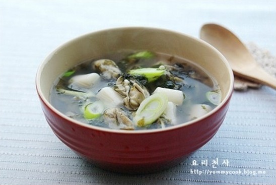 김 굴국, 입에서 바다향기가 납니다 ^^*