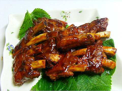 패밀리 레스토랑 부럽지 않은 맛 바베큐 폭립