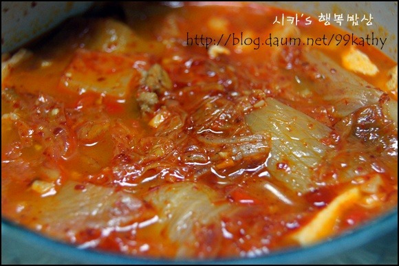 먹다남은 삼겹살 맛나게 처리하기...<돼지찌개와 삼겹조림덮밥>