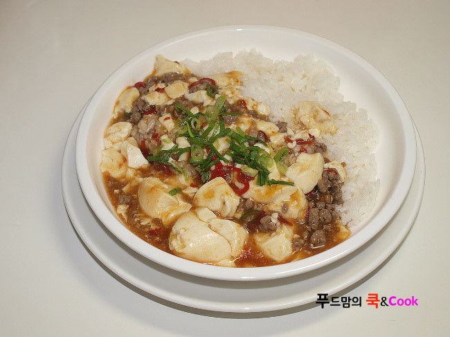 부드러운 맛에 반하는 마파순두부/마파두부