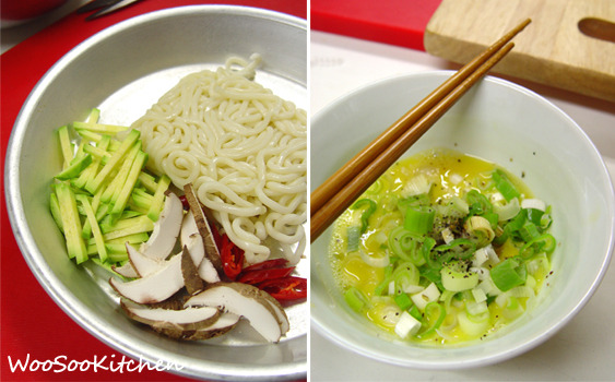 계란떡국&계란우동