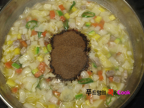 짜파게티로 만든 사천식 엄마표 자장면/자장면만드는법