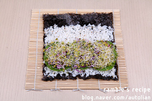 참치김밥으로 예쁜 소풍도시락 만들기