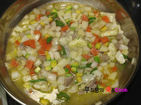 짜파게티로 만든 사천식 엄마표 자장면/자장면만드는법
