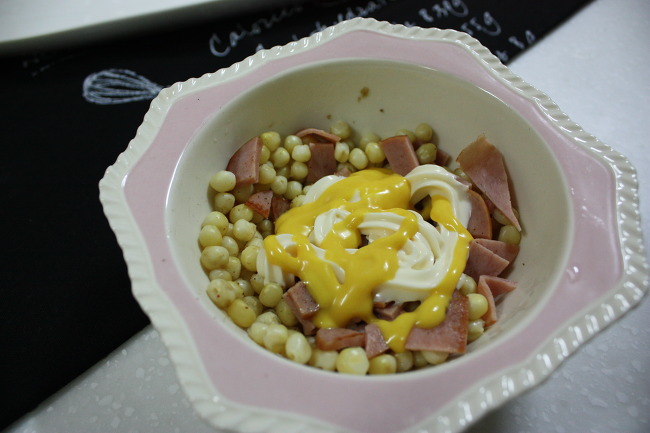 마늘빵&샐러드~~핑거푸드로 간식즐기기