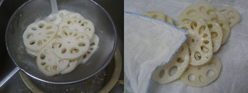 과자 맛을 잊게 만드는 건강간식 "찹쌀연근튀김"