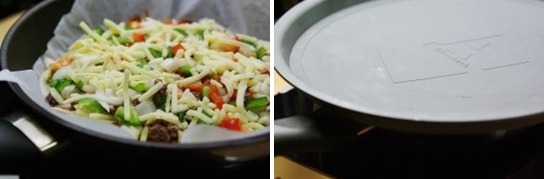 피자 ~~남은 떡국 떡 활용해요 . 방학 간식