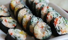 화사한 새봄을 닮은 꽃김밥