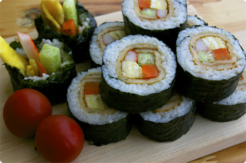 집에서 간단하게 만들 수 있는 김밥 2종류