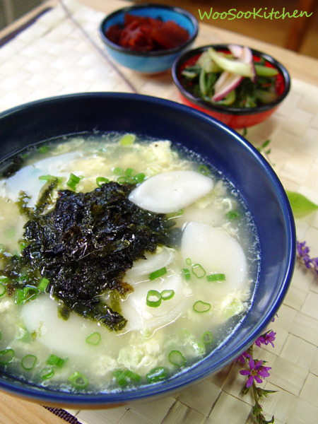 계란떡국&계란우동