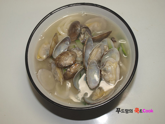 바지락칼국수 이미지